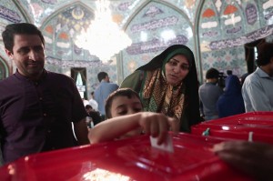 Les iraniens sont partis voter massivement pour l’élection présidentielle2