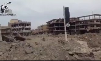 Regardez ce qui arrive lorsque les terroristes salafistes s’installent dans une ville et les dommages causés à l’ouest de Mossoul