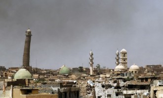 DAESH explose à la dynamite le minaret de la mosquée Nouri dans la vieille ville de Mossoul