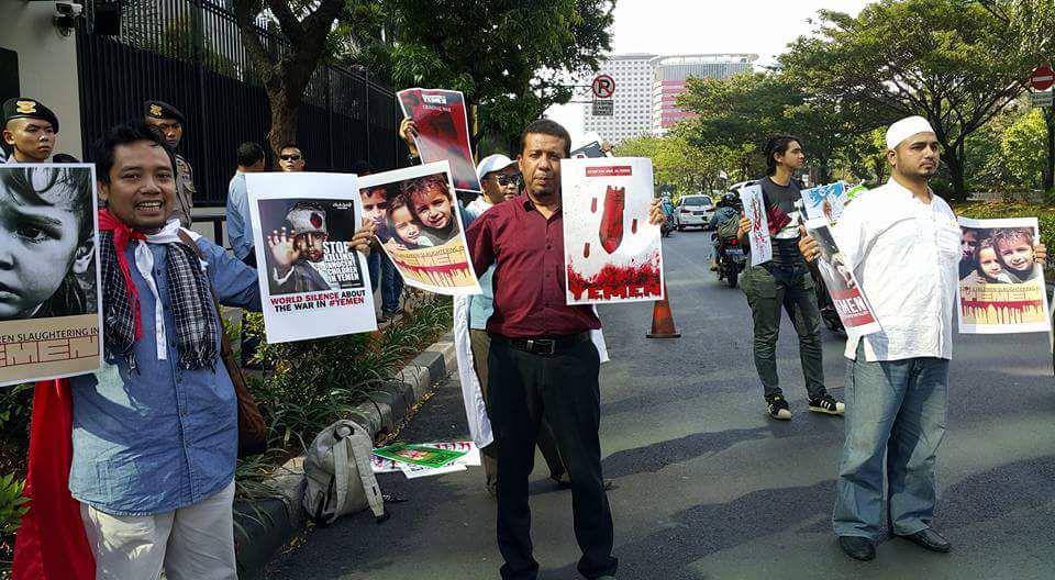 Des images qui nous viennent de Djakarta...1