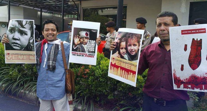 Des images qui nous viennent de Djakarta…