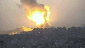 La maudite aviation saoudienne bombarde l’hôtel Sofitel à Taiz4
