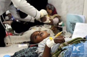 Le Yémen est en proie à une grave crise humanitaire1