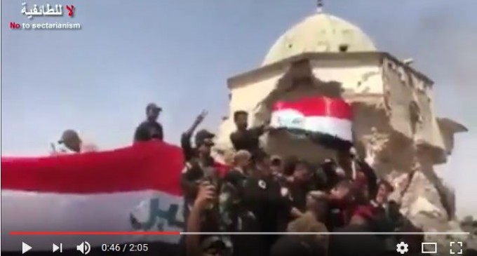 [Vidéo] | Un moment historique dans la libération de Mossoul
