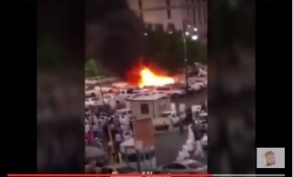 URGENT : Vidéo de l’Attentat déjoué hier soir à la Mecque