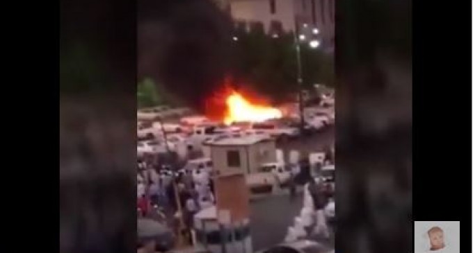 URGENT : Vidéo de l’Attentat déjoué hier soir à la Mecque