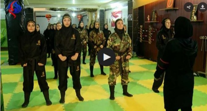 [Vidéo] | Regardez les femmes ninjas qui veillent sur l’Iran