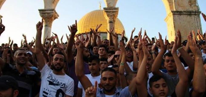 L’ambiance festive d’hier n’a pas été vécue par la mosquée Al-Aqsa depuis des années