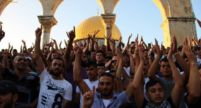 L’ambiance festive d’hier n’a pas été vécue par la mosquée Al-Aqsa depuis des années