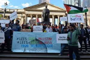 Les citoyens de Melbourne, en Australie, manifestent dans les rues en solidarité avec la mosquée Al-Aqsa et la Palestine occupée !4