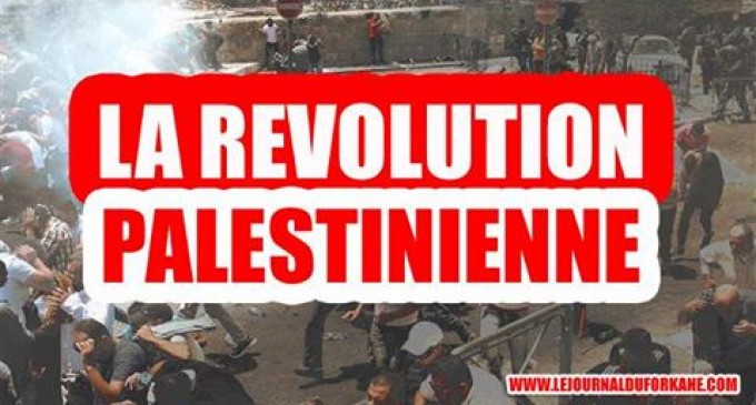 Que pensez-vous de l’Intifada (soulèvement) palestinienne actuellement en cours ?