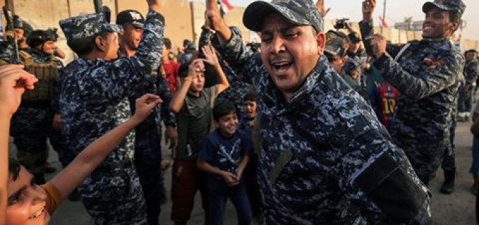 Transmettez un message aux forces Irakiennes après la libération de Mossoul