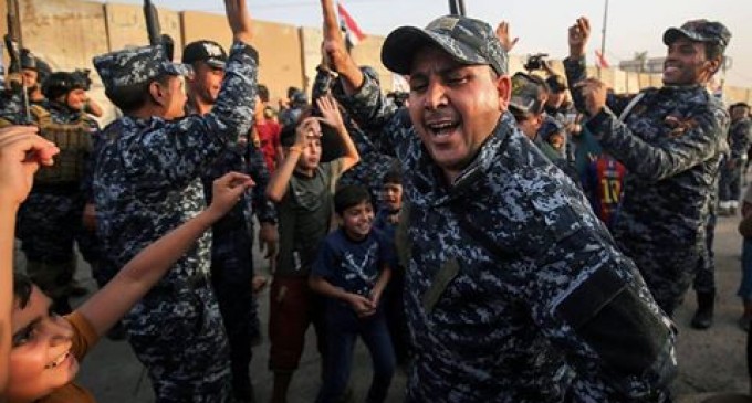 Transmettez un message aux forces Irakiennes après la libération de Mossoul