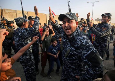 Transmettez un message aux forces Irakiennes après la libération de Mossoul1