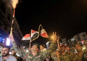 les habitants de Bagdad célèbrent la libération de Mossoul... Que voulez-vous dire à cette occasion 2