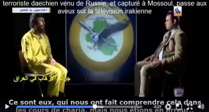 [Vidéo] | Ecoutez les aveux de ce terroriste de Daesh capturé à Mossoul, par les forces irakiennes, et qui venu de Russie, en passant par la Turquie…
