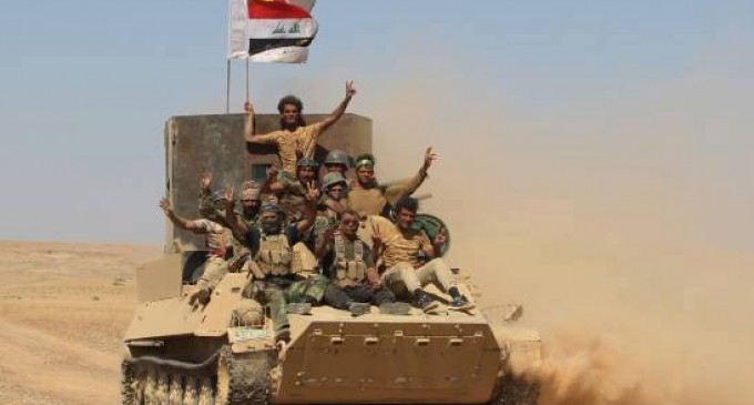 En images : Les forces irakiennes se rendent à Tal Afar