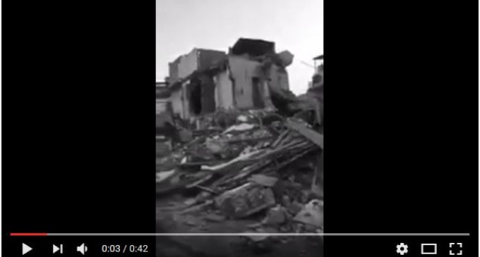 Regardez comment les Saouds ont réduit en ruines la moitié d’Awamiyah