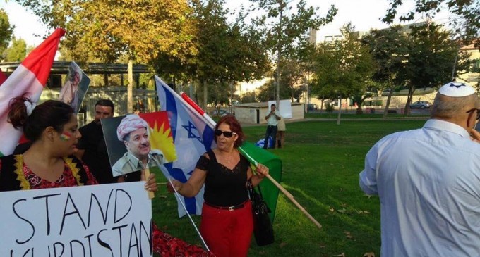 Fête de l’indépendance du Kurdistan dans jérusalem occupée !!!