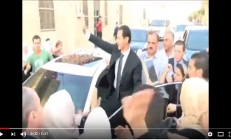 Le Président syrien, Bachar Al Assad a assisté ce matin à la Prière de l’Aïd El Adha