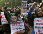Les Indonésiens sont sortis dans les rues pour protester contre le génocide des Musulmans Rohingyas en Birmanie