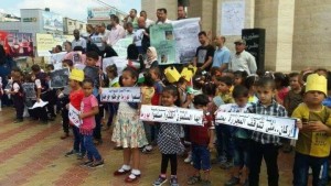 Les enfants palestiniens sont solidaires des Musulmans massacrés en Birmanie - Gaza.3