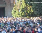 Photos de la prière de l’Aïd dans la mosquée bénie d’al-Aqsa !