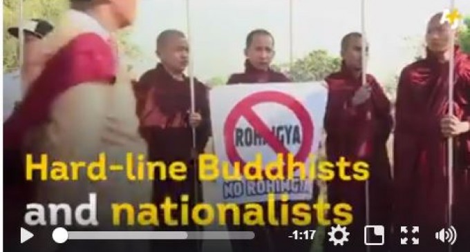 [Vidéo] | Les extrémistes bouddhistes protestent à mesure que l&rsquo;aide arrive pour les musulmans Rohingyas persécutés