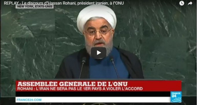 REVIVEZ Le discours d »Hassan Rohani, président iranien, à l »ONU