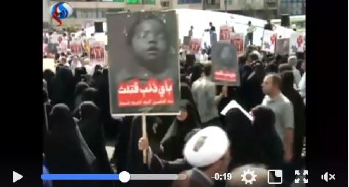 En vidéo : les iraniens sont sorti en masse pour dénoncer les massacres de Musulmans Rohingyas en Birmanie
