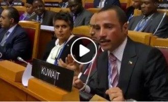 [Vidéo] | Le président du parlement koweïtien demande au délégué israélien de quitter la conférence de la fédération parlementaire internationale…
