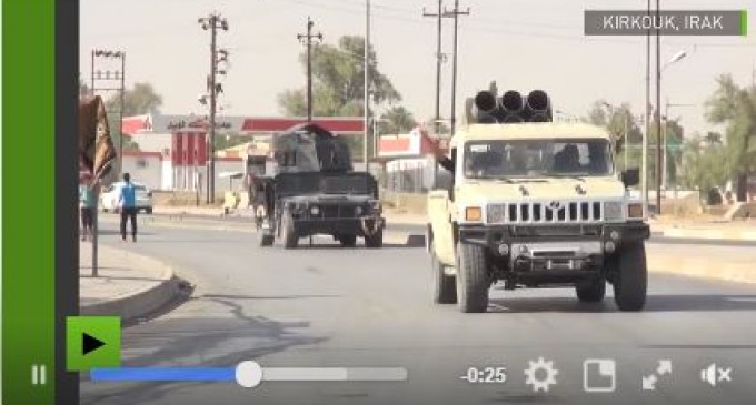 Les forces irakiennes entrent dans le centre de Kirkouk