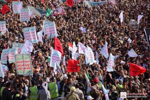 manifestation monstre à Saada (Yémen) pour commémorer le martyre de l’Imam Hussein (AS) - Petit fils du Prophète (P)12