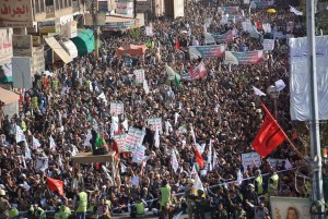 manifestation monstre à Saada (Yémen) pour commémorer le martyre de l’Imam Hussein (AS) - Petit fils du Prophète (P)9