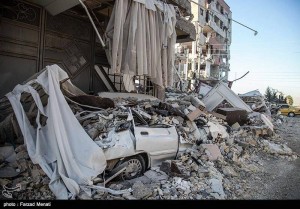 Des images de la province iranienne de Kermanshah, frontalière de l'Irak touchée par le violent séisme qui a fait plus de 300 morts et des milliers de victimes5
