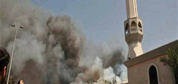 Des images de l’attentat dans une mosquée du Sinaï en Egypte CE VENDREDI