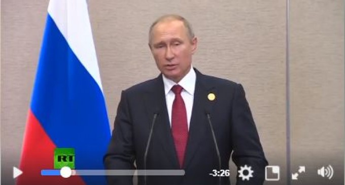 [Vidéo] | Vladimir Poutine sur l&rsquo;Administration US :  » IL EST DIFFICILE DE DIALOGUER AVEC DES INCAPABLES »