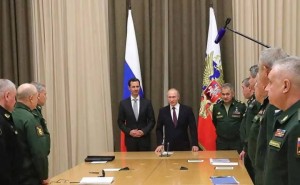 Le Président Bachar el-Assad se rend en Russie et rencontre son homologue russe Vladimir Poutine..4