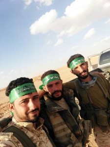 Le général iranien Qassem Soleimani actuellement à la frontière Syro-Irakienne avec les combattants syriens et irakiens... 2