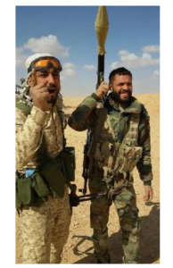 Le général iranien Qassem Soleimani actuellement à la frontière Syro-Irakienne avec les combattants syriens et irakiens... 3