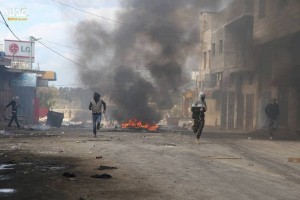 Affrontements à Qalqilya City dans la Cisjordanie occupée suite à la décision de Trump sur Jérusalem3