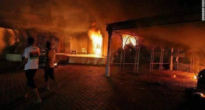 Bombardement de l’ambassade américaine en Libye. Images impressionnantes