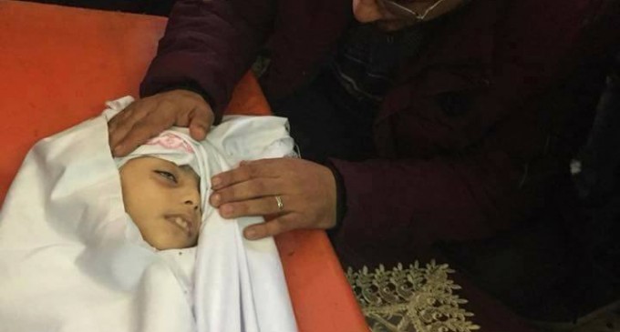 Dalal Lulah, 9 ans, une autre victime palestinienne de la haine de l’occupant
