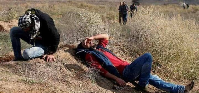 Mahmoud Almasri, âgé de 30 ans, a été tué et des dizaines d’autres ont été blessées par des balles israéliennes
