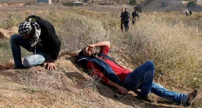 Mahmoud Almasri, âgé de 30 ans, a été tué et des dizaines d’autres ont été blessées par des balles israéliennes