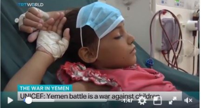 « Une guerre contre les enfants » C&rsquo;est ainsi que l&rsquo;Unicef décrit la guerre saoudienne sur le Yémen