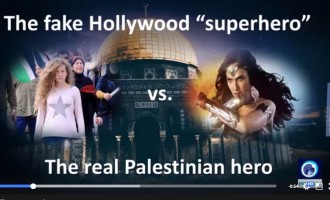 [Vidéo] | Qui est le vrai héros ; la fausse « Super-héros » d&rsquo;Hollywood ou une activiste palestinienne de 16 ans, Ahed Tamimi ?