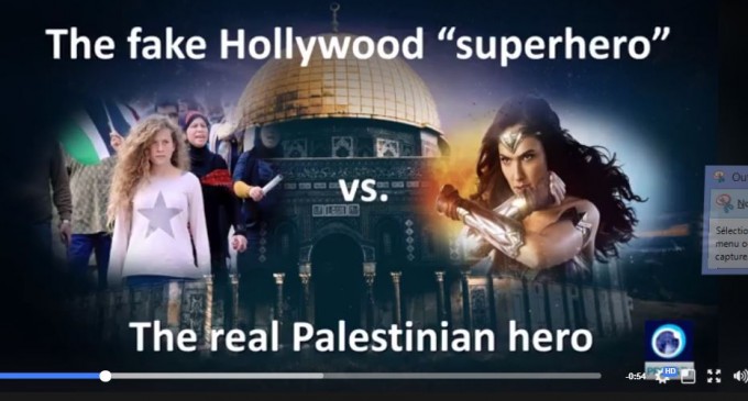 [Vidéo] | Qui est le vrai héros ; la fausse « Super-héros » d’Hollywood ou une activiste palestinienne de 16 ans, Ahed Tamimi ?
