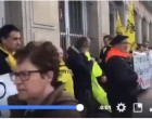 [Vidéo] | Les espagnoles organisent une manifestation devant le Parlement basque en Espagne pour demander l&rsquo;arrêt de l&rsquo;exportation d&rsquo;armes espagnoles vers l&rsquo;Arabie Saoudite par le port de Bilbao.
