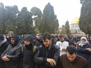 25 000 fidèles accomplissent la Prière du Vendredi dans la mosquée d'Al-Aqsa à Jérusalem occupée3